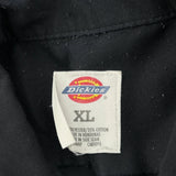 Dickies Short Sleeve Shirt - XL Black Polyester Blend