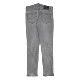 LEVI'S 511 BIG E Mens Jeans Grey Slim Skinny Denim Light W33 L32