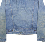 LEVI'S Mens Blue Denim Jacket XL Cotton Button Front Classic Fit Vintage Style
