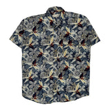 Crossings Floral Hawaiian Shirt - Large Multicoloured Cotton