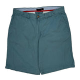 Tommy Hilfiger Chino Shorts - 36W 10L Blue Cotton