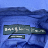 Ralph Lauren Shirt - 2XL Blue Cotton