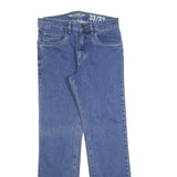 HERO BY JOHN MEDDOX Mens Jeans Blue Regular Straight Denim Medium W33 L32