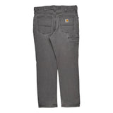 Carhartt Carpenter Pants - 34W 30L Gray Cotton Blend