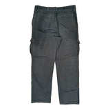 Wrangler Cargo Trousers - 34W 32L Black Cotton
