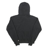 CHAMPION Womens Black Hoodie L Cotton Blend Pullover Drawstring Hood