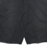 DICKIES Mens Black Casual Cotton Blend Shorts 2XL W36 Workwear Relaxed Fit