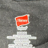 Kiss Hanes Band T-Shirt - Medium Black Cotton