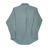 Ralph Lauren Striped Shirt - Large Blue Cotton