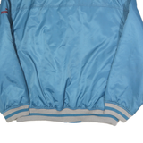 PUMA Mens Blue Bomber Jacket S Polyester Plain Zip Retro Vintage Sport