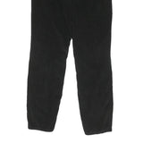 CALVIN KLEIN JEANS Womens Cotton Blend Black Regular Straight Trousers W30 L30