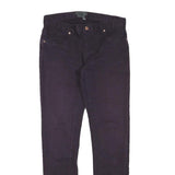 TED BAKER Womens Slim Black Stretch Denim Jeans W28 L28 Zip Closure Stylish