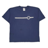 Adidas T-Shirt - XL Blue Cotton