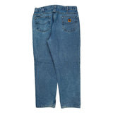 Carhartt Jeans - 36W 32L Blue Cotton
