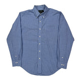 Ralph Lauren Checked Shirt - Large Blue Cotton
