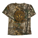 Realtree Buckhorn River Camo T-Shirt - Medium Green Cotton Blend