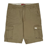 Levis Cargo Shorts - 38W 12L Beige Cotton