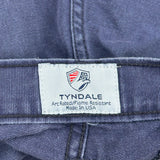Tyndale Cargo Pants - 33W 31L Blue Cotton