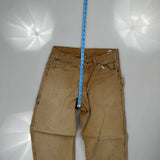 Dickies Carpenter Trousers - 30W 32L Brown Cotton