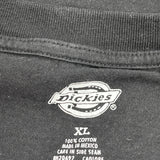 Dickies T-Shirt - XL Black Cotton