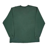 Carhartt Long Sleeve T-Shirt - Large Green Cotton