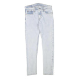 LEVI'S Mens Slim Light Blue Denim Jeans W30 L29 Classic Zip Cotton Blend