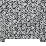 TED BAKER Womens Black & White Floral Print Crew Neck M Cotton Blend Sweatshirt