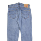 LEVI'S 505 Mens Jeans Blue Regular Straight Denim Light W34 L27 Patchwork