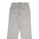 DICKIES Mens Polyester Blend Stone Regular Straight Trousers W30 L30 Workwear