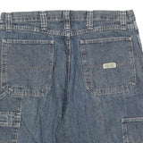 WRANGLER Mens Denim Blue Casual Shorts L W36 Comfortable Fit Classic Style