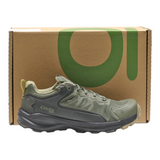 OBOZ Katabatic Low B-Dry Waterproof Hiking Walking Shoes Green Mens UK 7