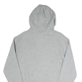 ELLESSE Womens Grey Hoodie UK 12 Cotton Blend Pullover Casual Sweatshirt