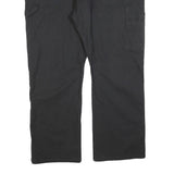 DICKIES Mens Black Regular Fit Straight Trousers W34 L30 Workwear Cotton Blend