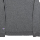 CHAMPION Boys Grey Crew Neck L Cotton Blend Pullover Sweatshirt