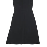 BY MALENE BIRGER Womens Black & Silver Sleeveless Day Woven Dress XS Elegant Fit