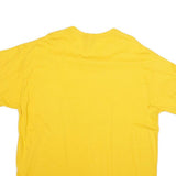 GILDAN Mens Yellow Playoff Basketball Graphic T-Shirt XL Short Sleeve Crew Neck