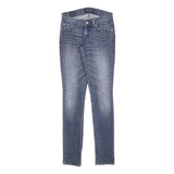 LEVI'S Womens Slim Blue Jeans Denim Medium W26 L30 Classic Fit Stretch Zip