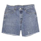 LEVI'S Mens Denim Blue Casual Cut-Off Shorts XL W32 Classic Cotton Blend