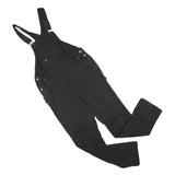 DICKIES Womens Black Cotton Blend Dungarees Regular Fit S W34 L31 Workwear