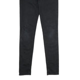 LEVI'S 711 Skinny Womens Jeans Black Slim Skinny Denim Medium W28 L32
