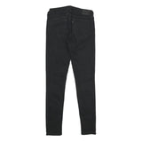 LEVI'S 711 Skinny Womens Jeans Black Slim Skinny Denim Medium W28 L32