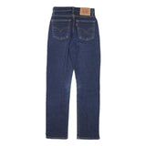 LEVI'S Womens Regular Fit Blue Denim Jeans Cotton Blend Zip W24 L29 Classic