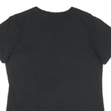 ADIDAS Mens Black Graphic T-Shirt M Short Sleeve Crew Neck Cotton Casual