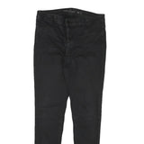 OASIS Womens Slim Black Cotton Blend Denim Jeans W29 L29 Zip Comfort Stretch
