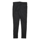OASIS Womens Slim Black Cotton Blend Denim Jeans W29 L29 Zip Comfort Stretch