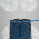 505 Levis Jeans - 34W 30L Blue Cotton