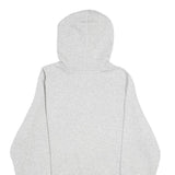 NIKE Mens Grey Baar Swim Team Cotton Blend Hoodie S Casual Pullover