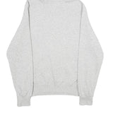 NIKE Mens Grey Baar Swim Team Cotton Blend Hoodie S Casual Pullover