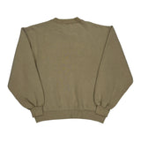 90s Blank Made In USA Russell Athletic Sweatshirt - Medium Khaki Cotton