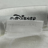 Walt Disney World Disney Graphic Long Sleeve T-Shirt - 2XL White Cotton